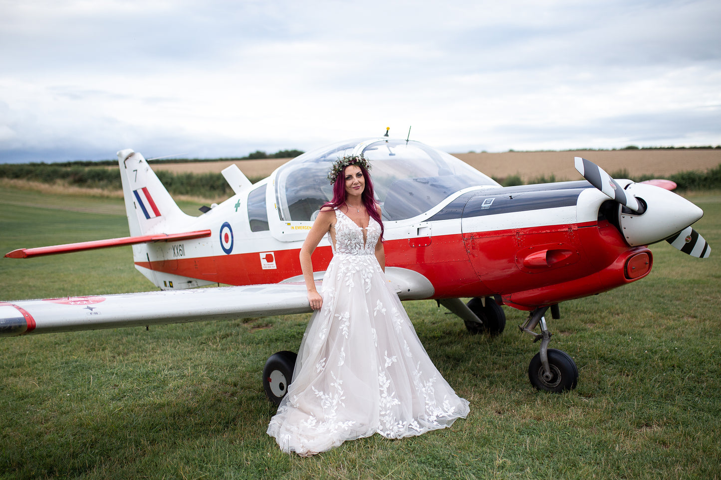 Ariving at your wedding in style wearing the most stunning wedding dress, ready to say "I DO"